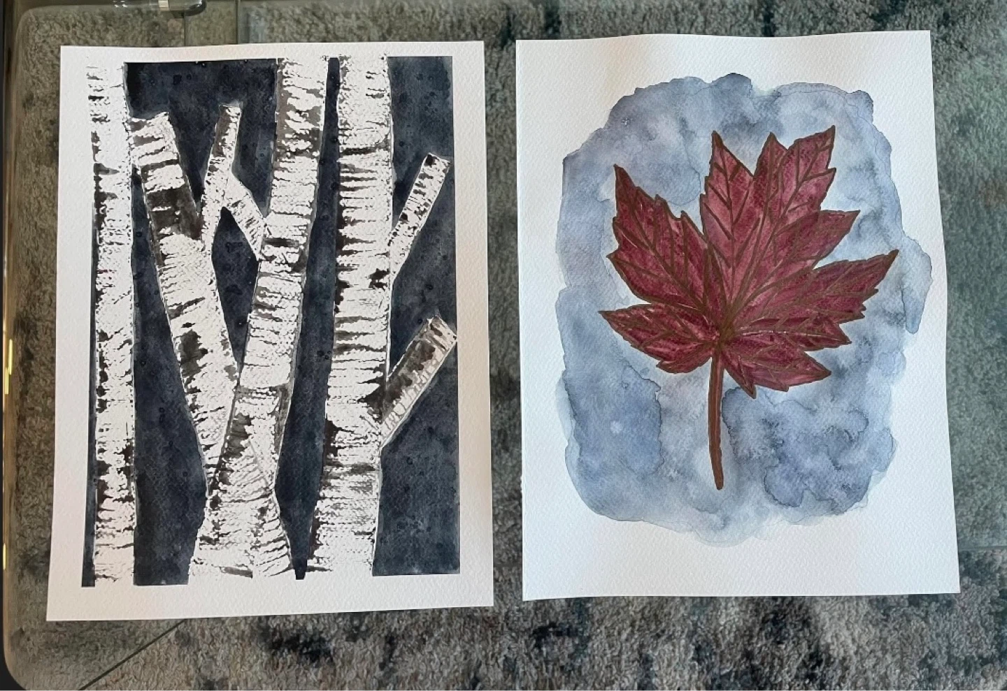 Custom Watercolor paintings