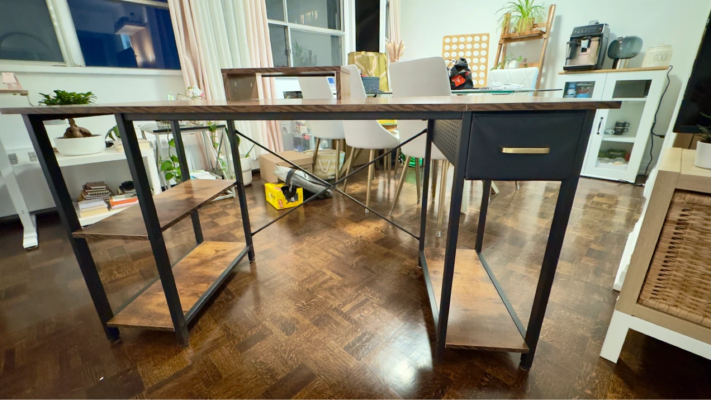 Industrial Style Office Desk - photo 2