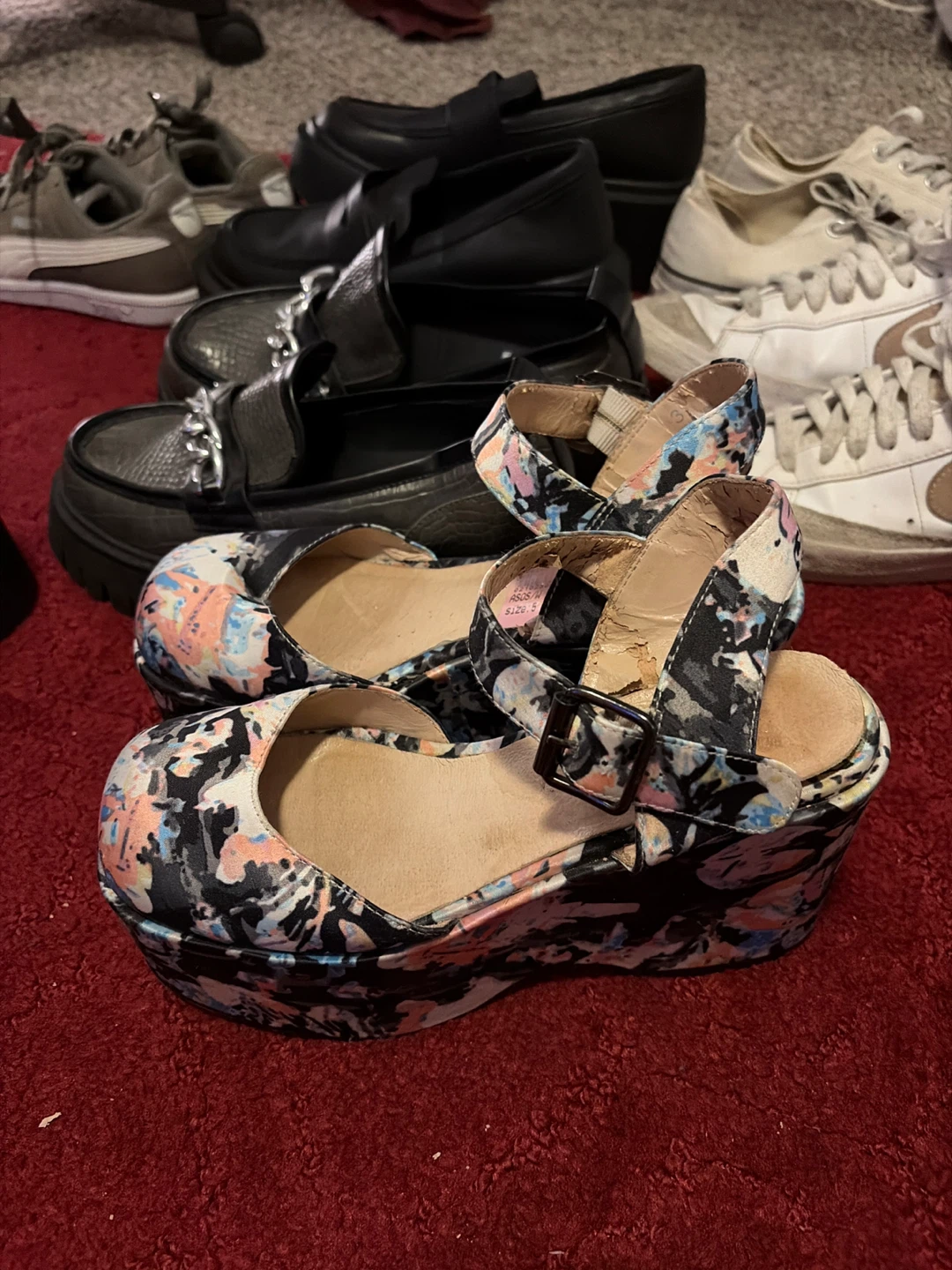 Colorful Platform Wedges - photo 2