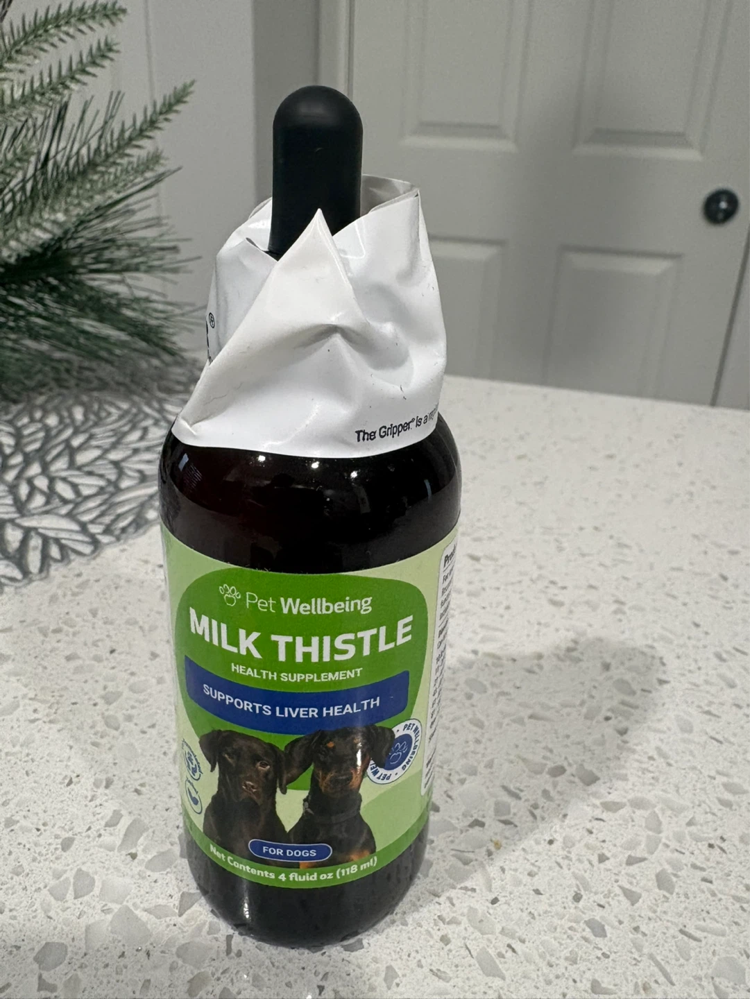 Pet Wellbeing Milk Thistle for Dogs Health Supplement - photo 2
