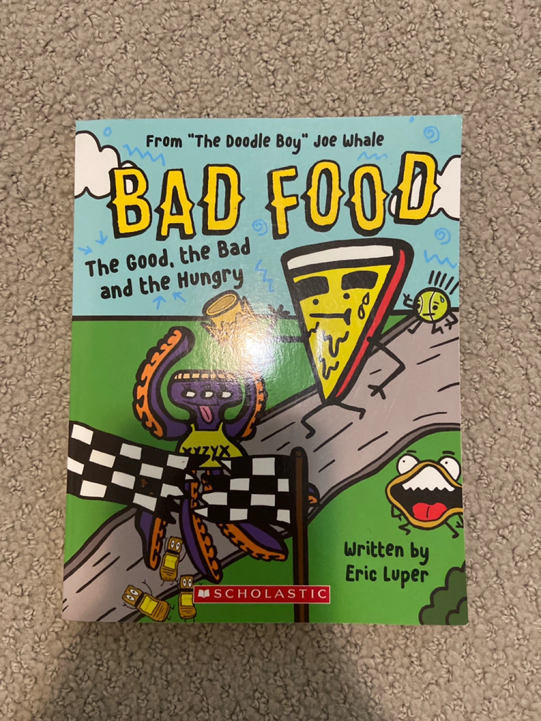 Bad food graphic novel and New kids in the flock