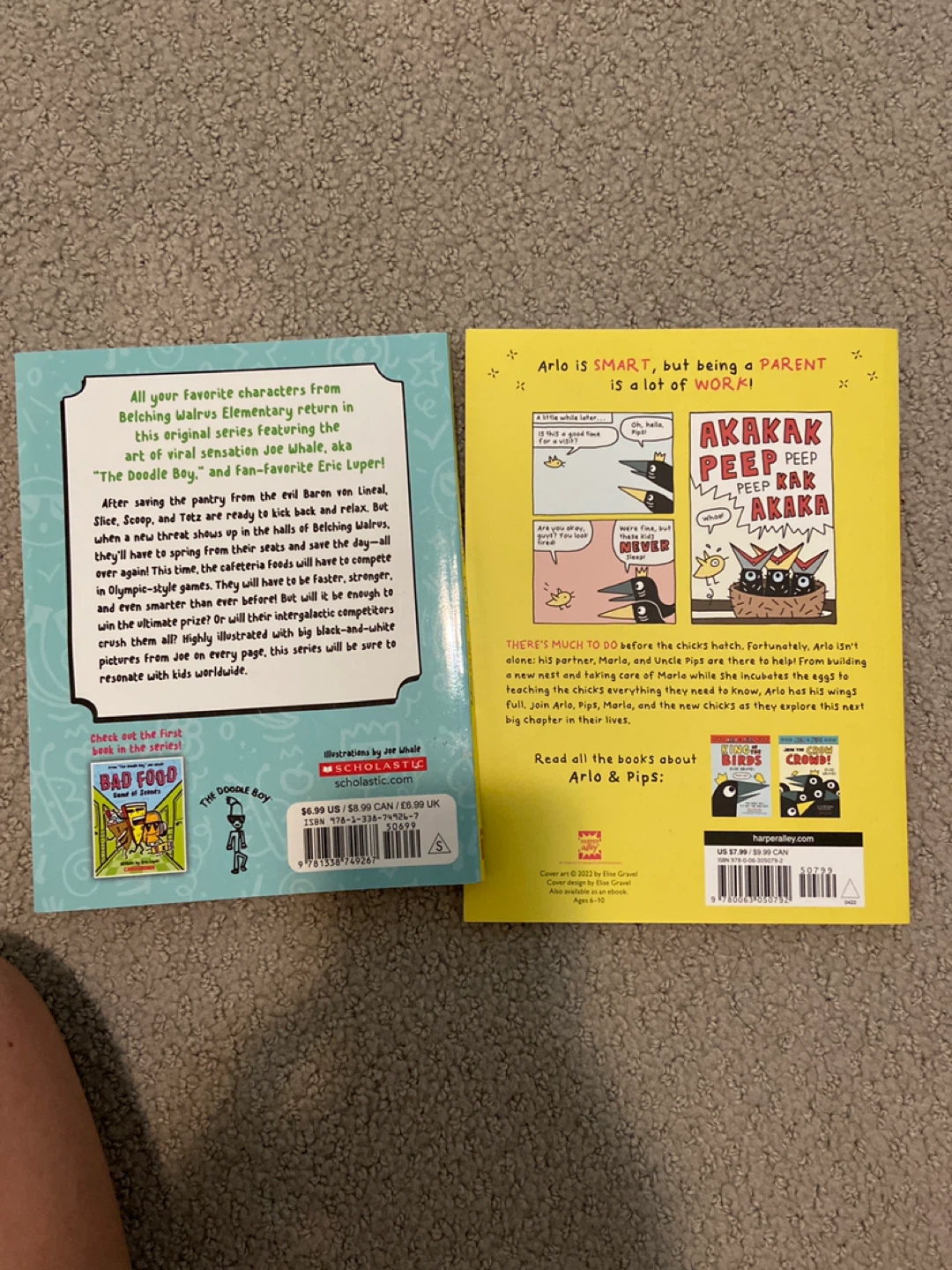Bad food graphic novel and New kids in the flock - photo 3