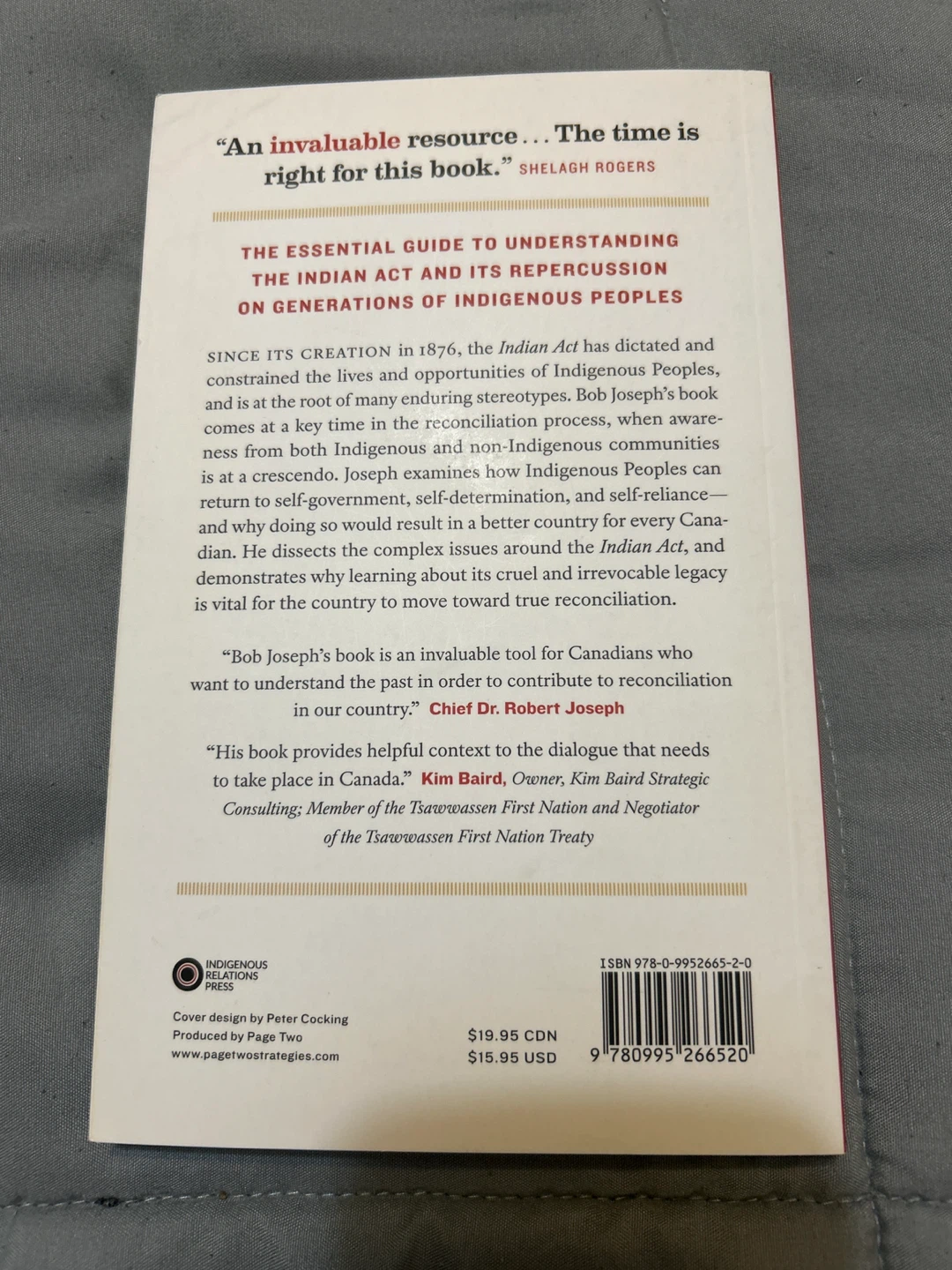 21 Things You May Not Know About The Indian Act by Bob Joseph - photo 2