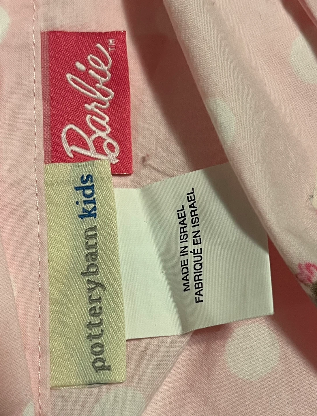 Pottery Barn Kids Barbie Twin Bedding Set - photo 4