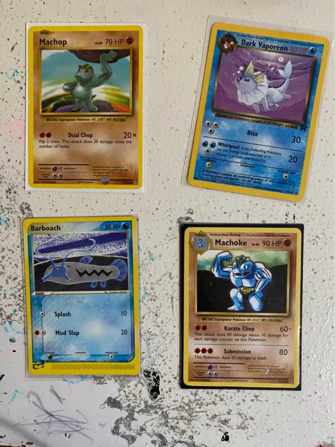 Retro Pokemon cards