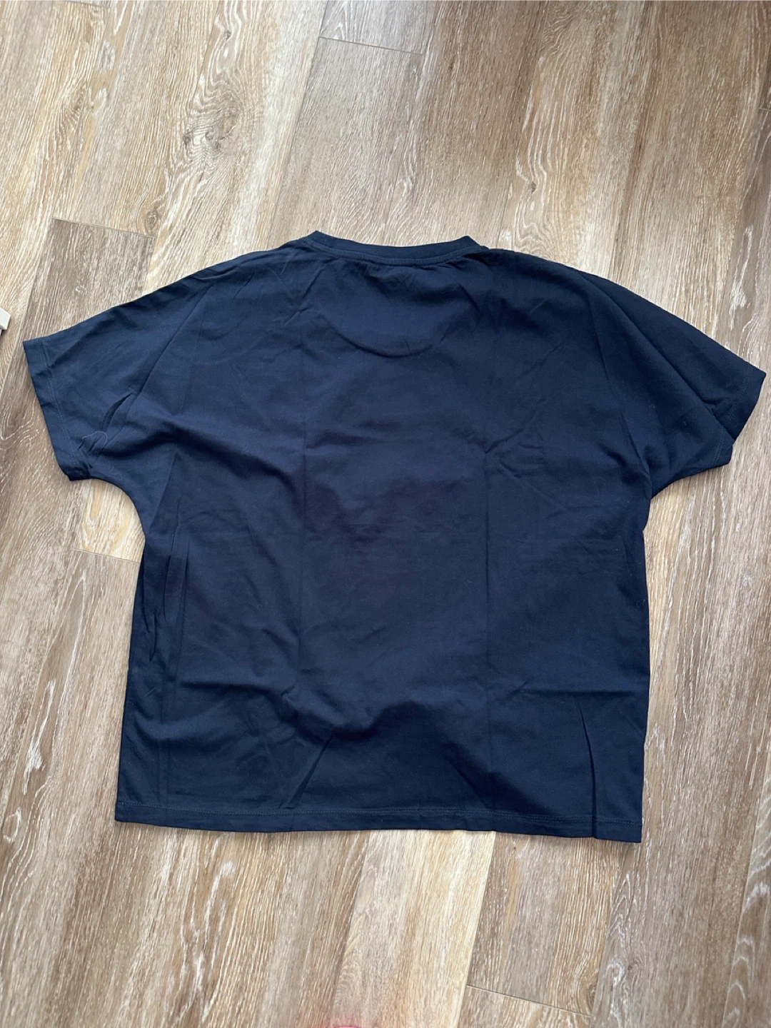 SELECTED FEMME Navy T-Shirt with "ICONS" Graphic - Size M - photo 3