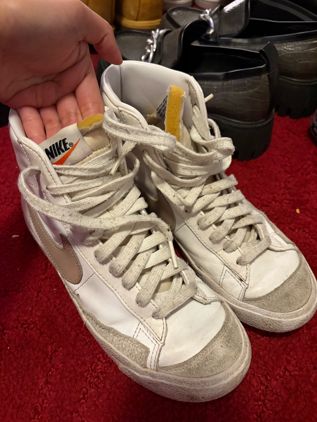 Nike Blazer Mid '77 Vintage White Tan - photo 4