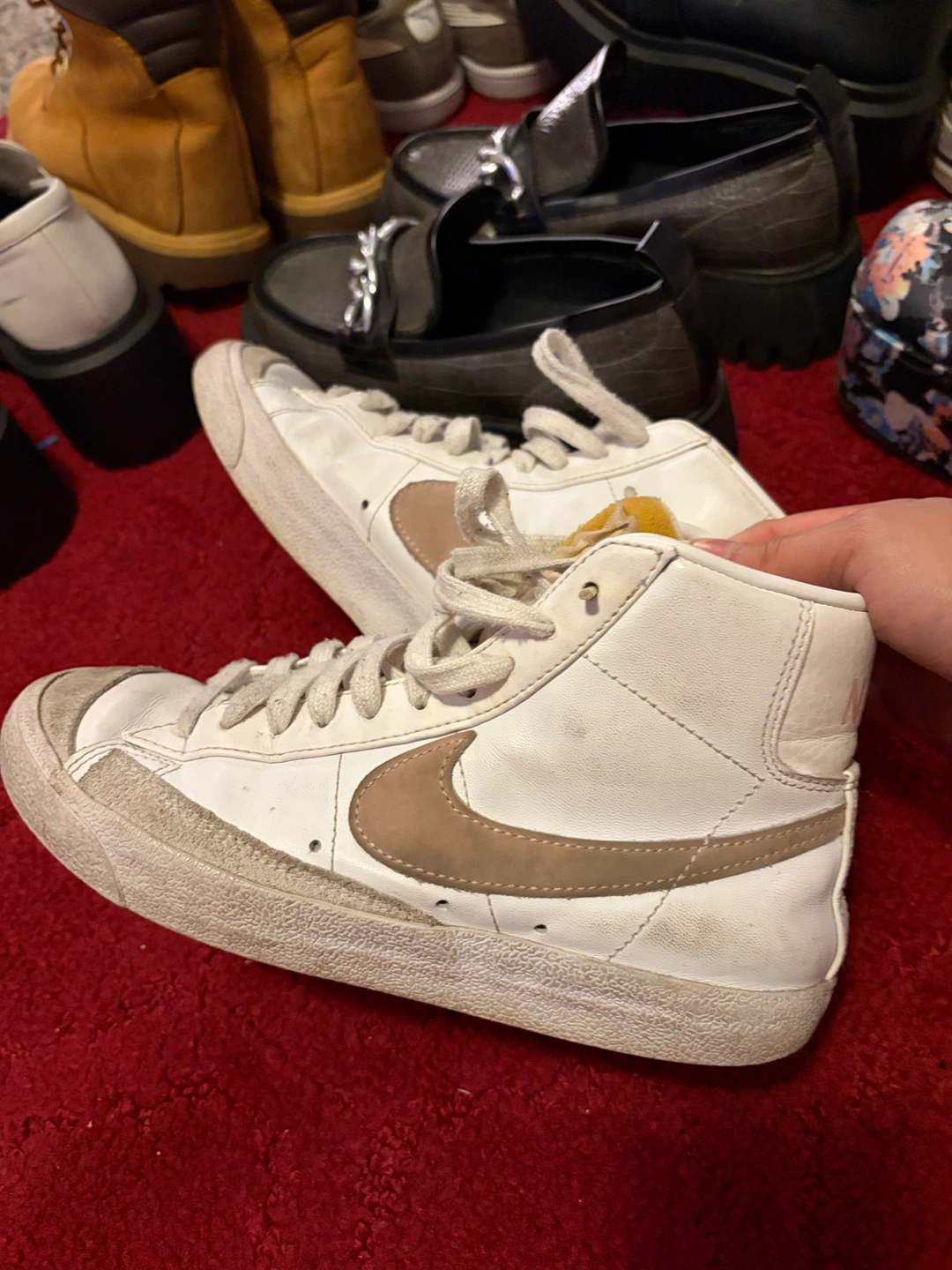 Nike Blazer Mid '77 Vintage White Tan - photo 2