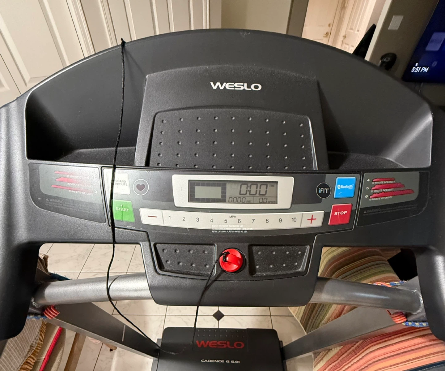 Weslo Cadence G 5.9i Treadmill
