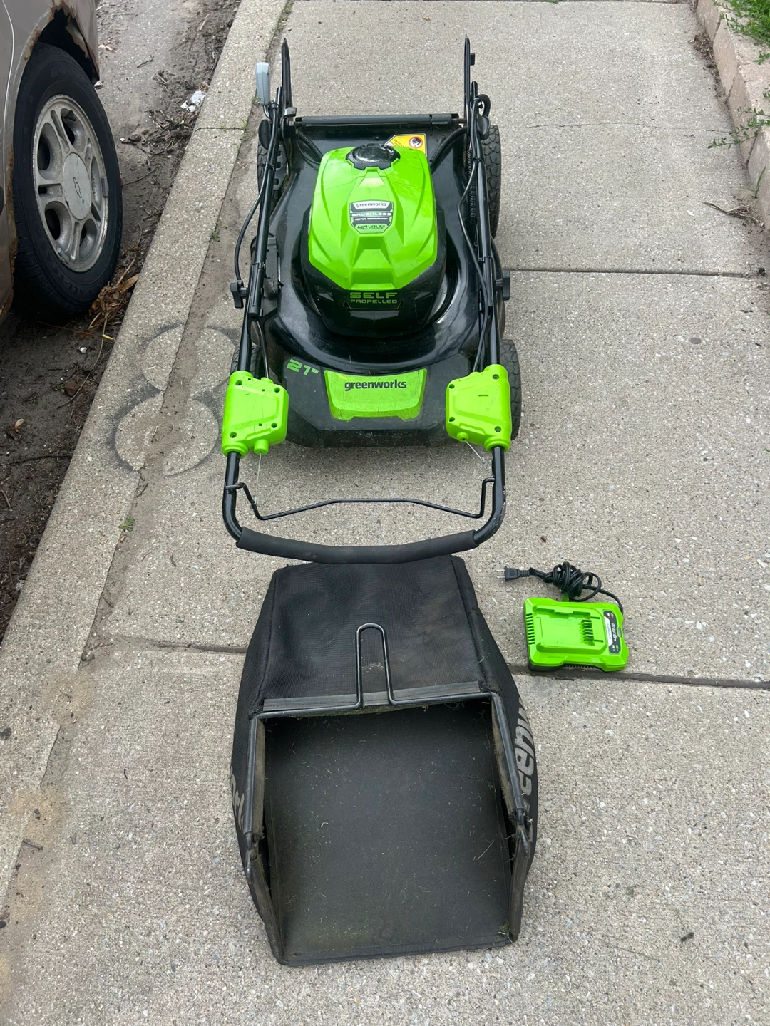 Greenworks 20” Self-Propelled Lawnmower - photo 5