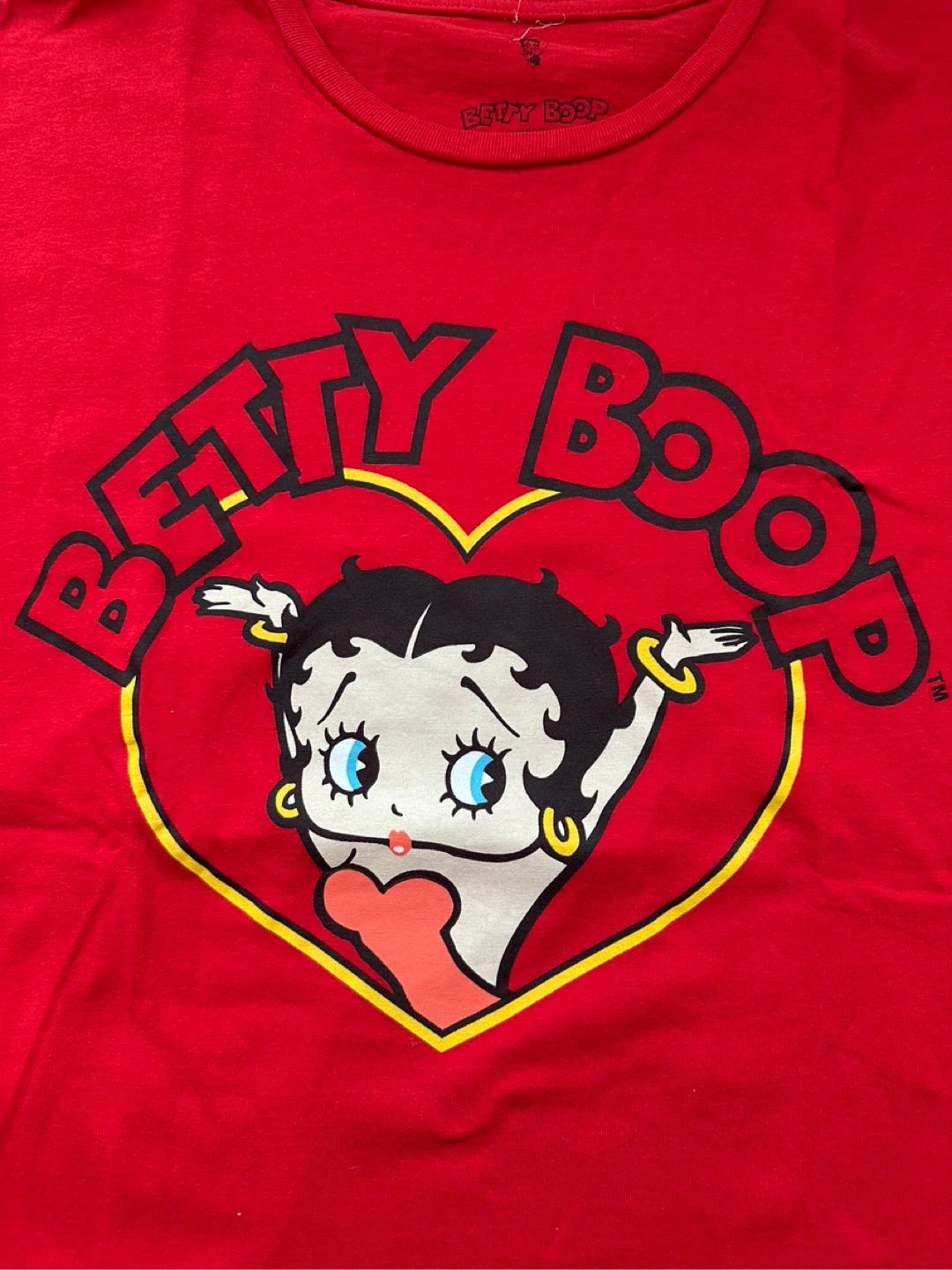 Betty Boop Red T-Shirt M - photo 2