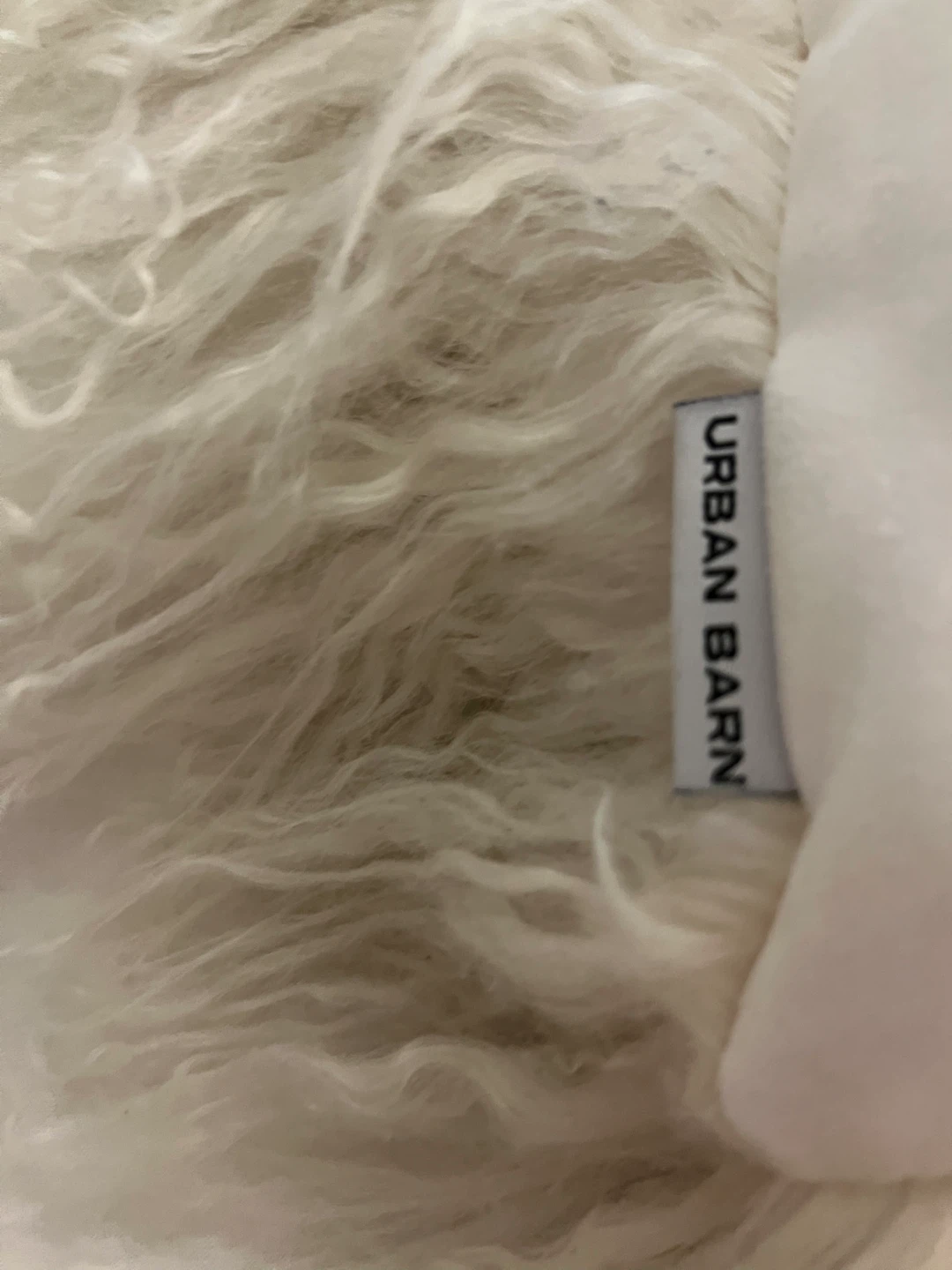 Urban Barn Sheepskin Lumbar Pillow - photo 3