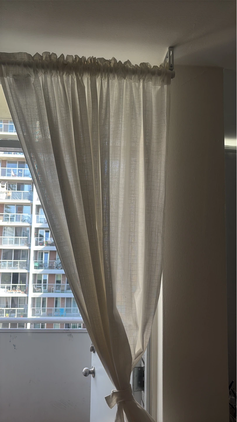 4 IKEA Curtain Panels - Beige 145x250 cm - photo 2