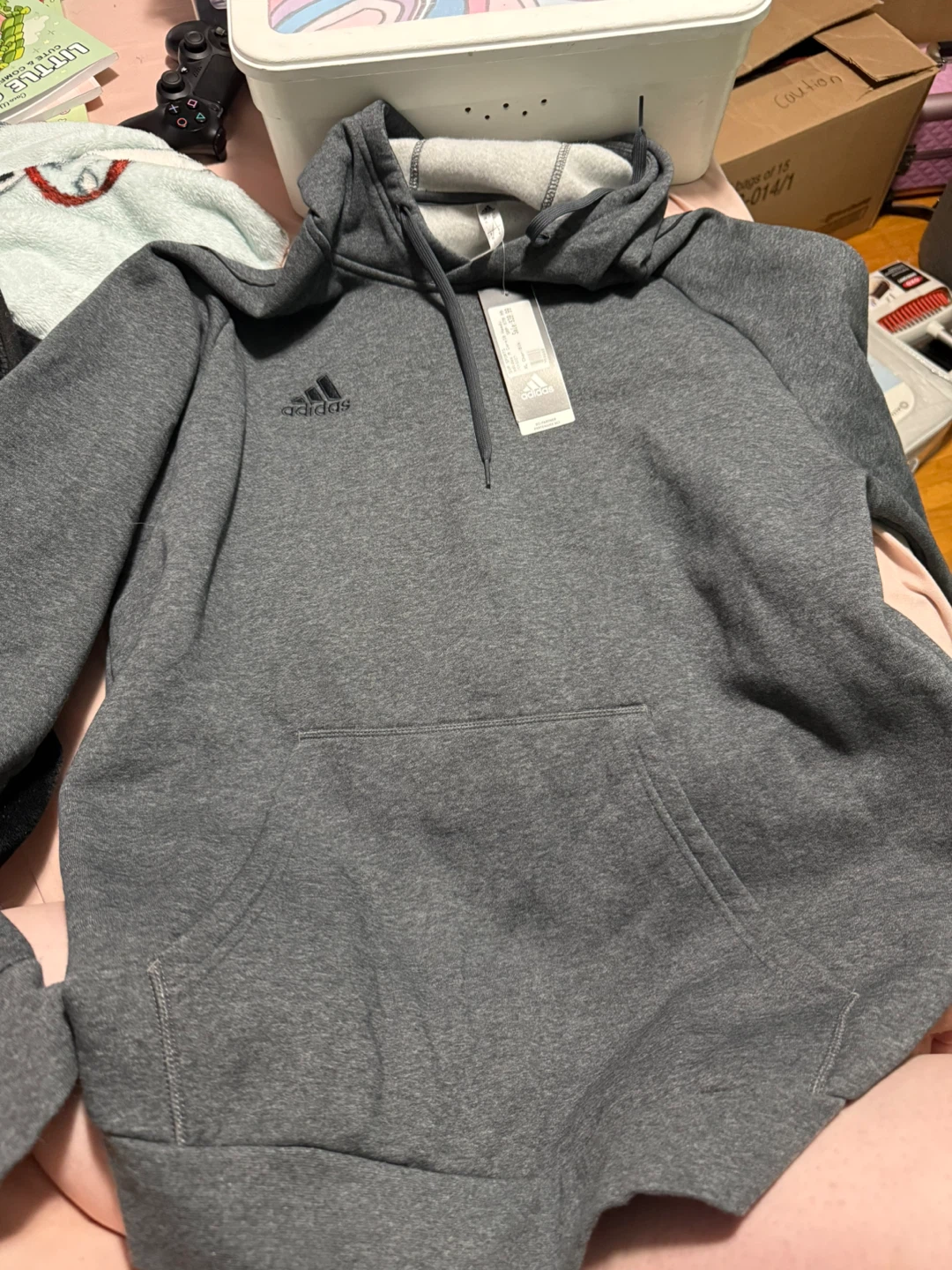 Adidas Grey Hoodie