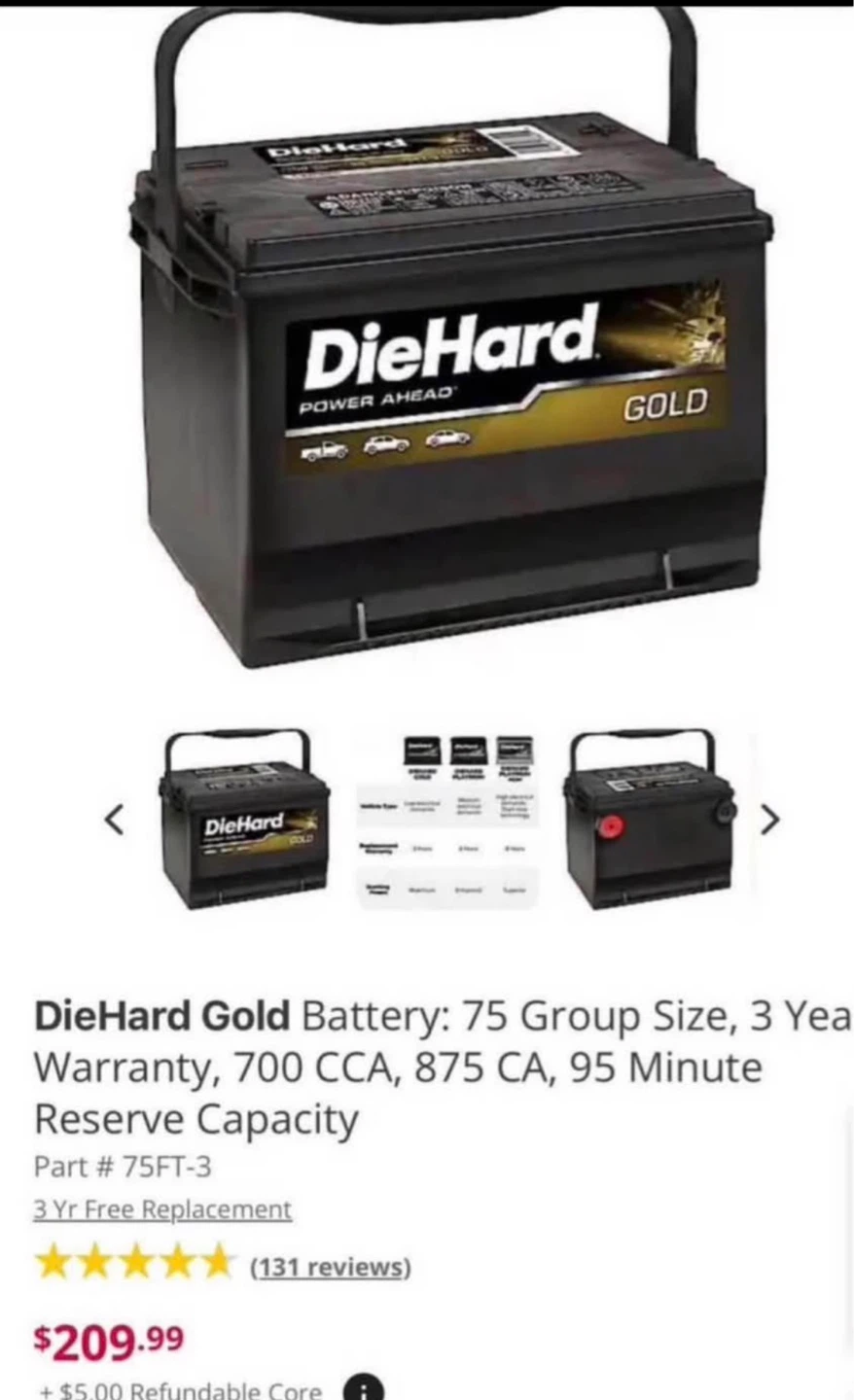 Car battery’s brand new - photo 2
