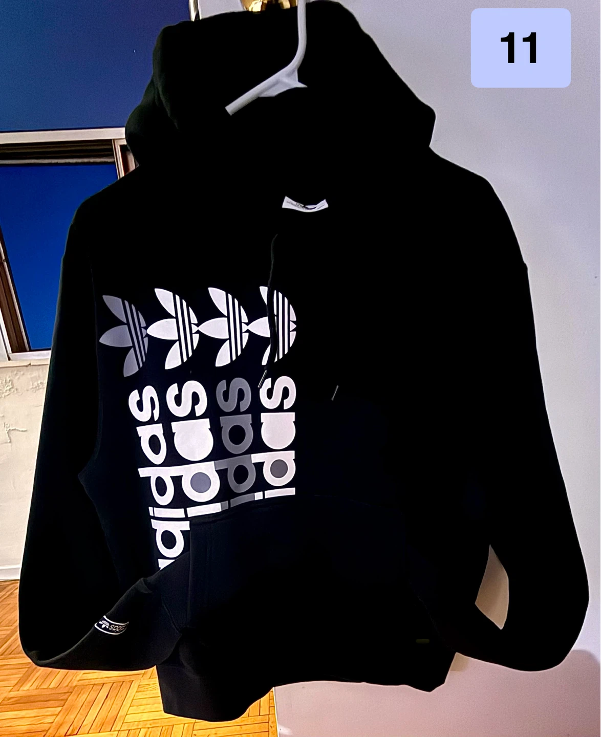 Adidas Black Hoodie