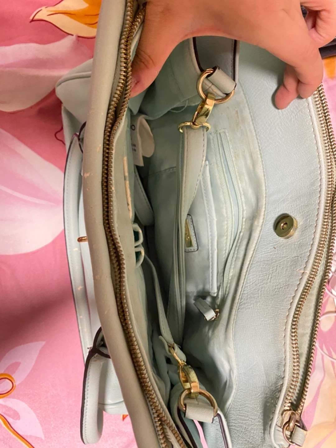 Light Blue Handbag - photo 2