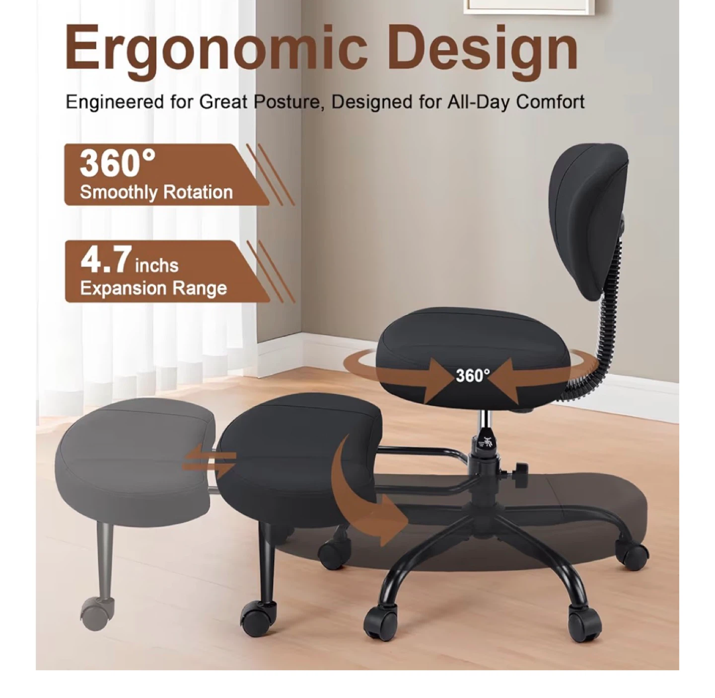 Ergonomic Kneeling Chair - photo 4