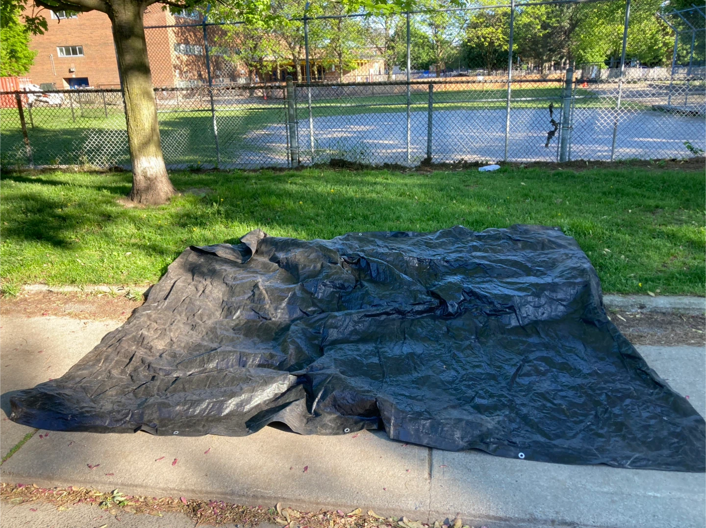 Extra large tarp