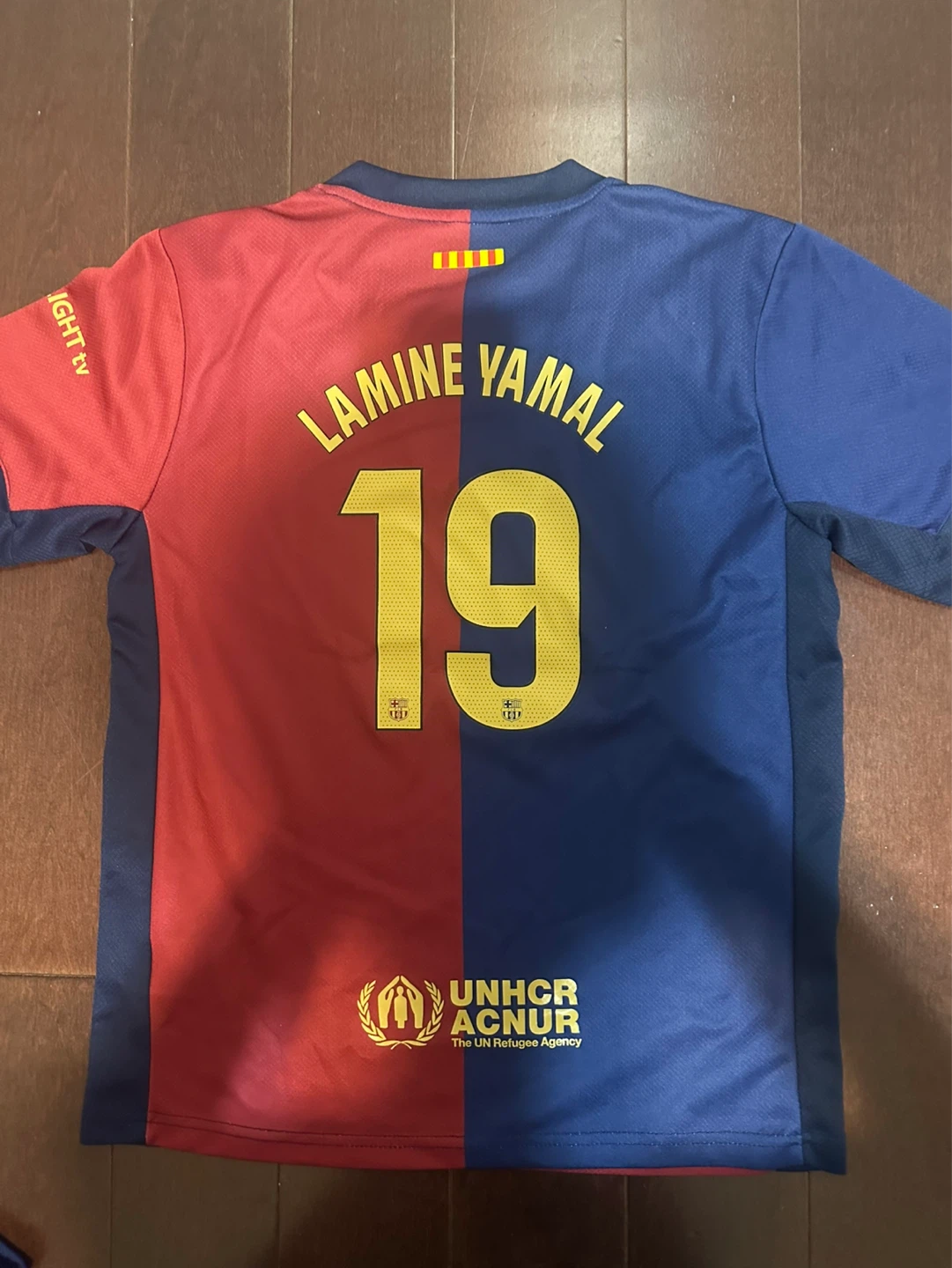 24/25 Barcelona Yamal Jersey and Shorts for 11-14 yrs of age - photo 2