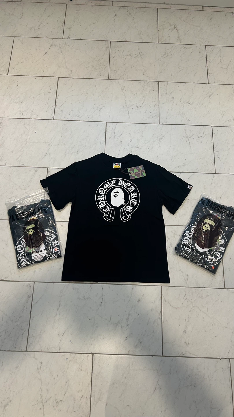 Chrome Hearts x BAPE Baby Milo T-Shirt