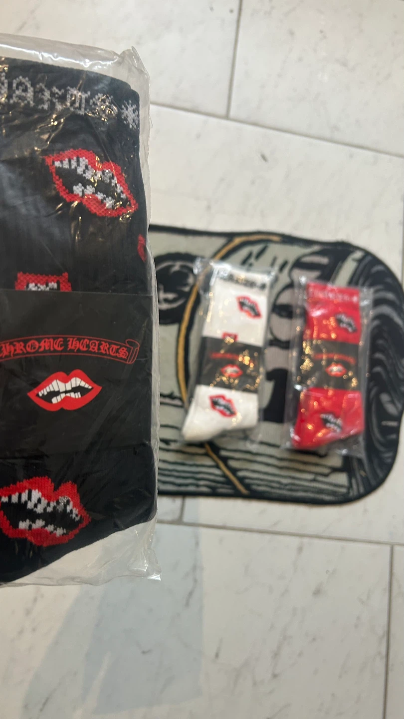 Chrome Hearts Socks - Pack of 3 - photo 2
