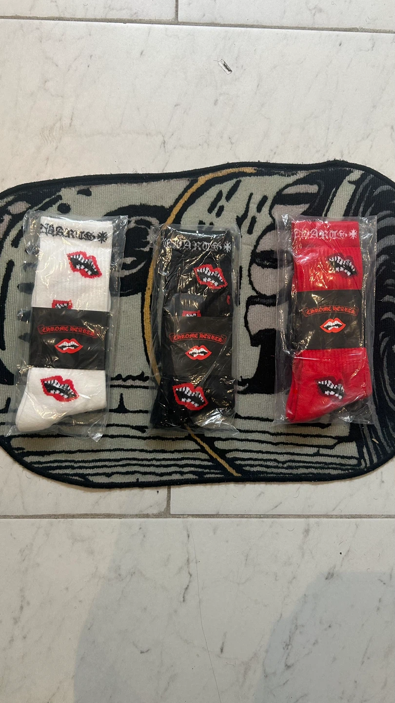 Chrome Hearts Socks - Pack of 3