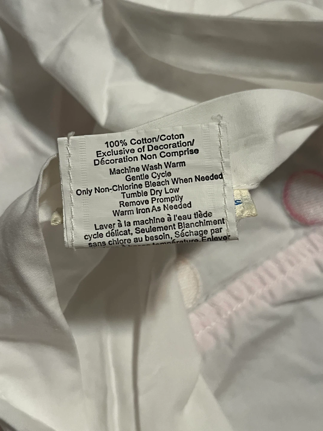 Pottery Barn Kids White Polka Dot Euro Sham - photo 3