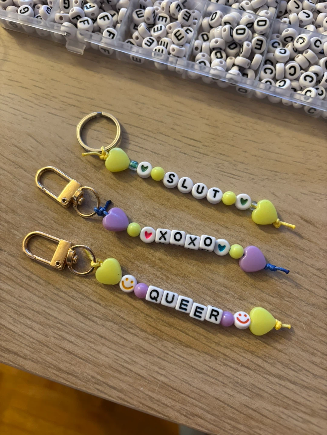 Headed Keychains