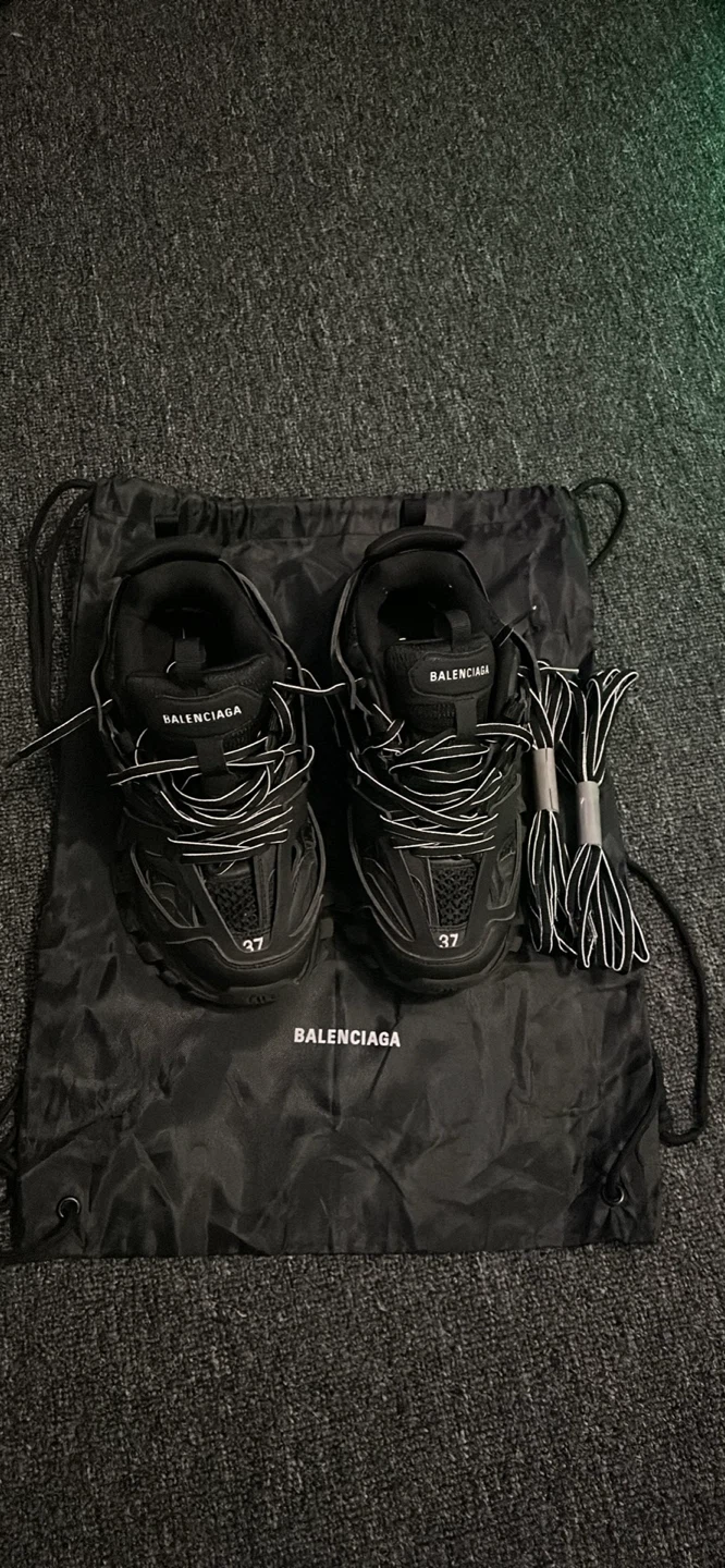 Balenciaga Track Sneakers Black Size 37