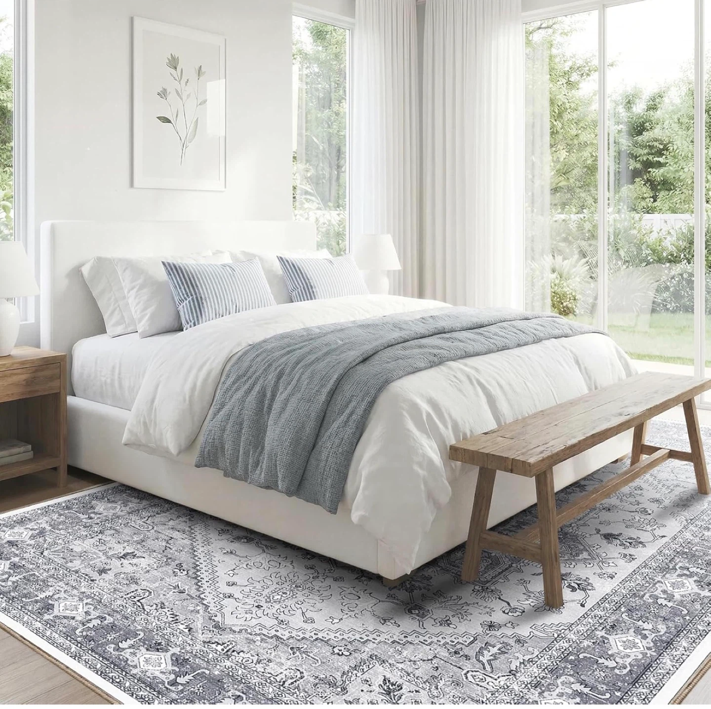 Ultra Soft Faux Cashmere Area Rug - photo 2
