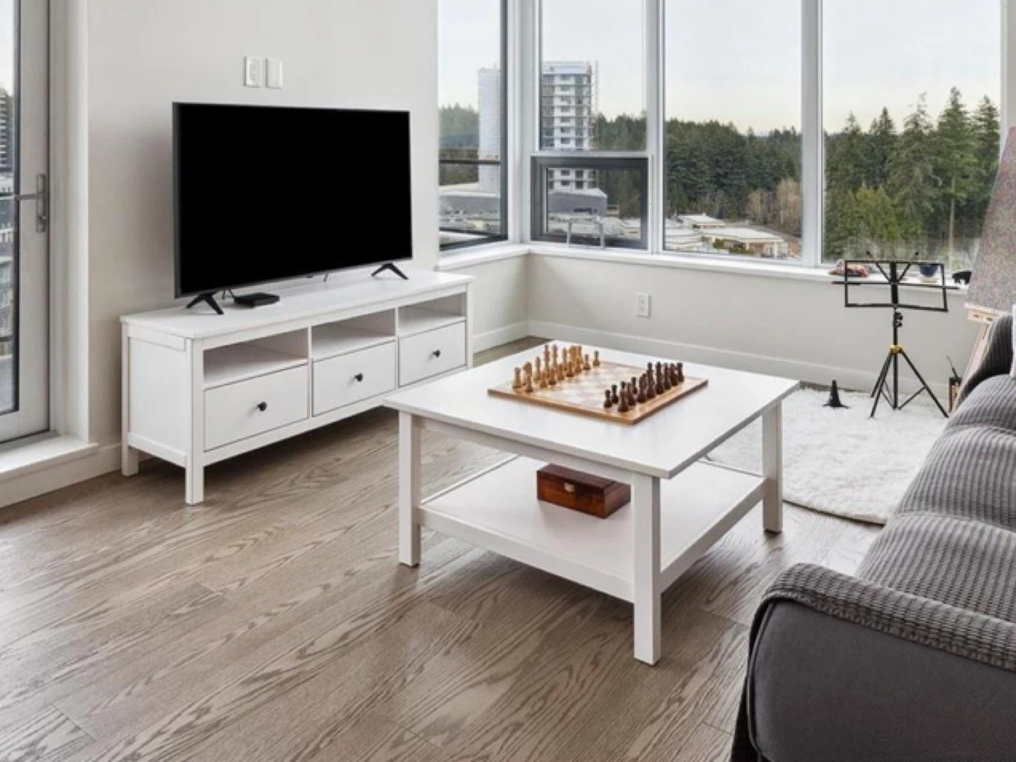 IKEA HEMNES White Coffee Table with Shelf - photo 2