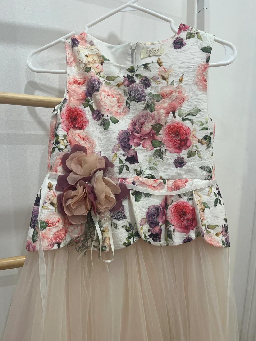 Mialona Girls Dress with Hat - Size 12A - photo 5