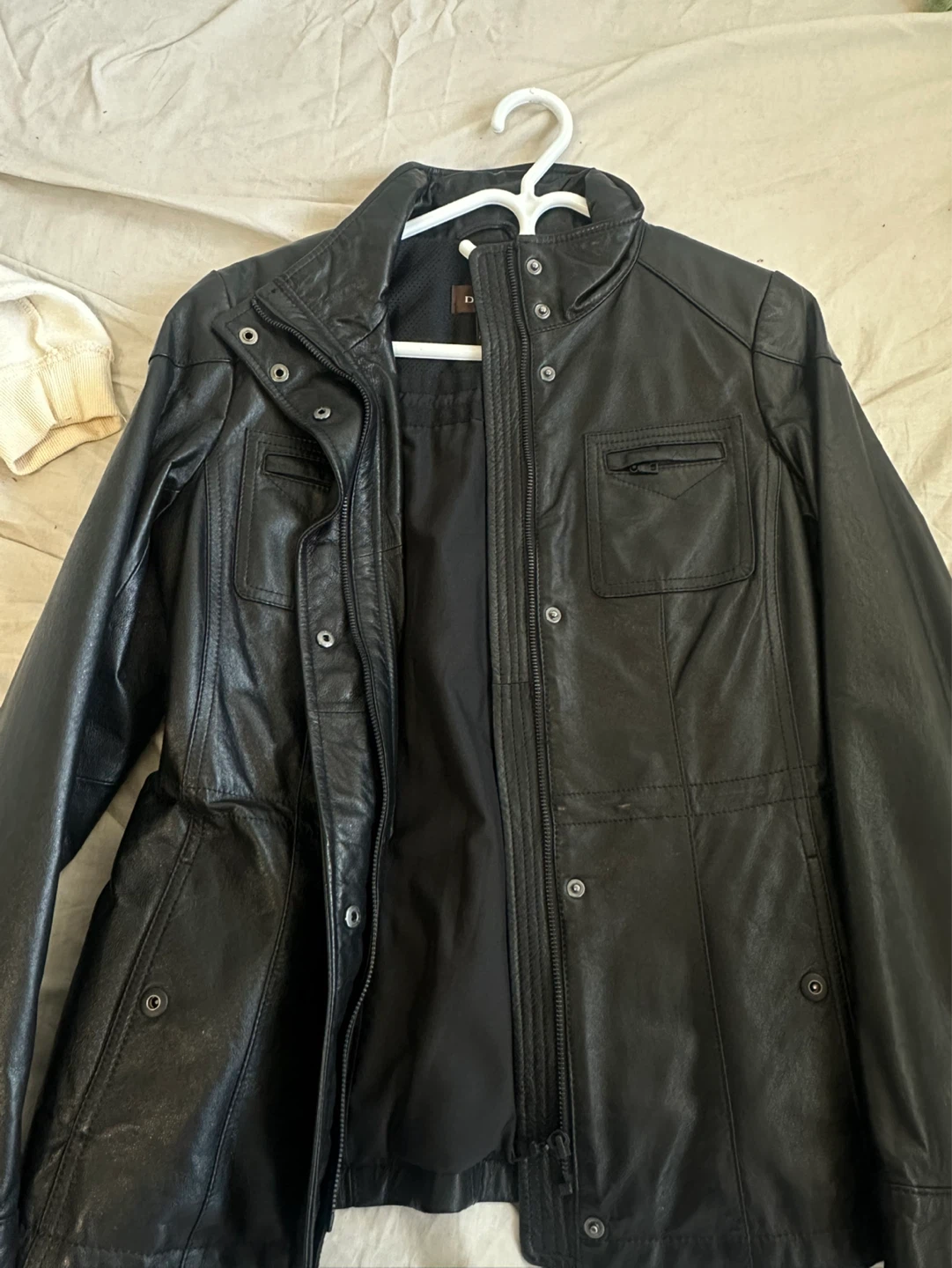 Danier Black Leather Jacket