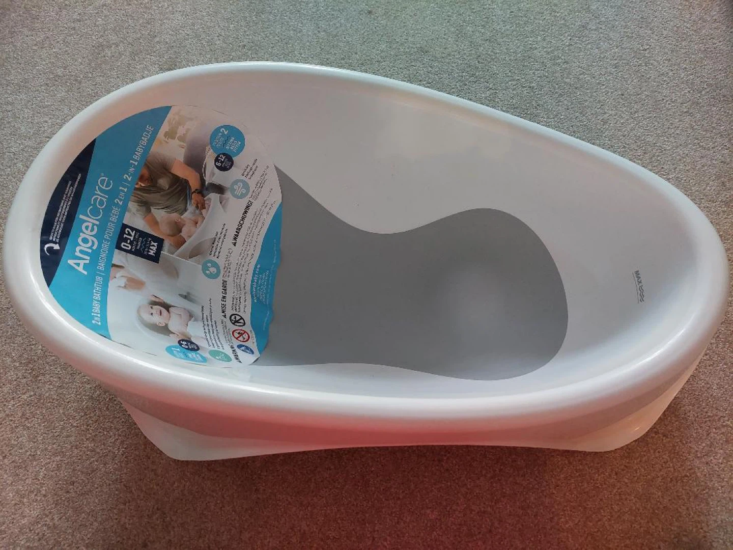 Angelcare 2 in 1 Baby Bathtub for 0-12 Months - photo 2