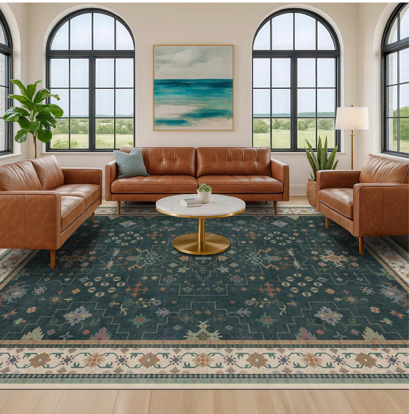 Machine Washable Area Rug