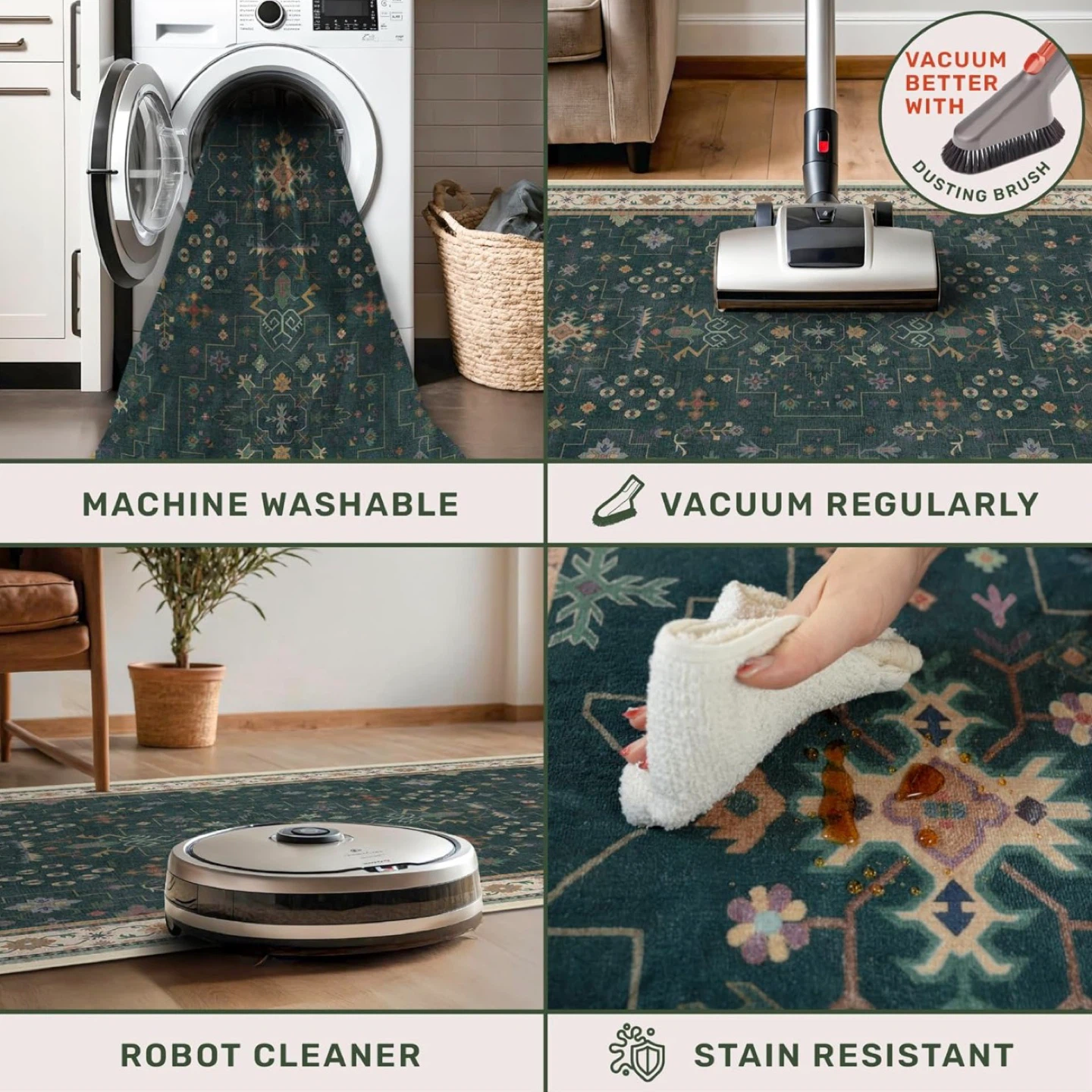 Machine Washable Area Rug - photo 5