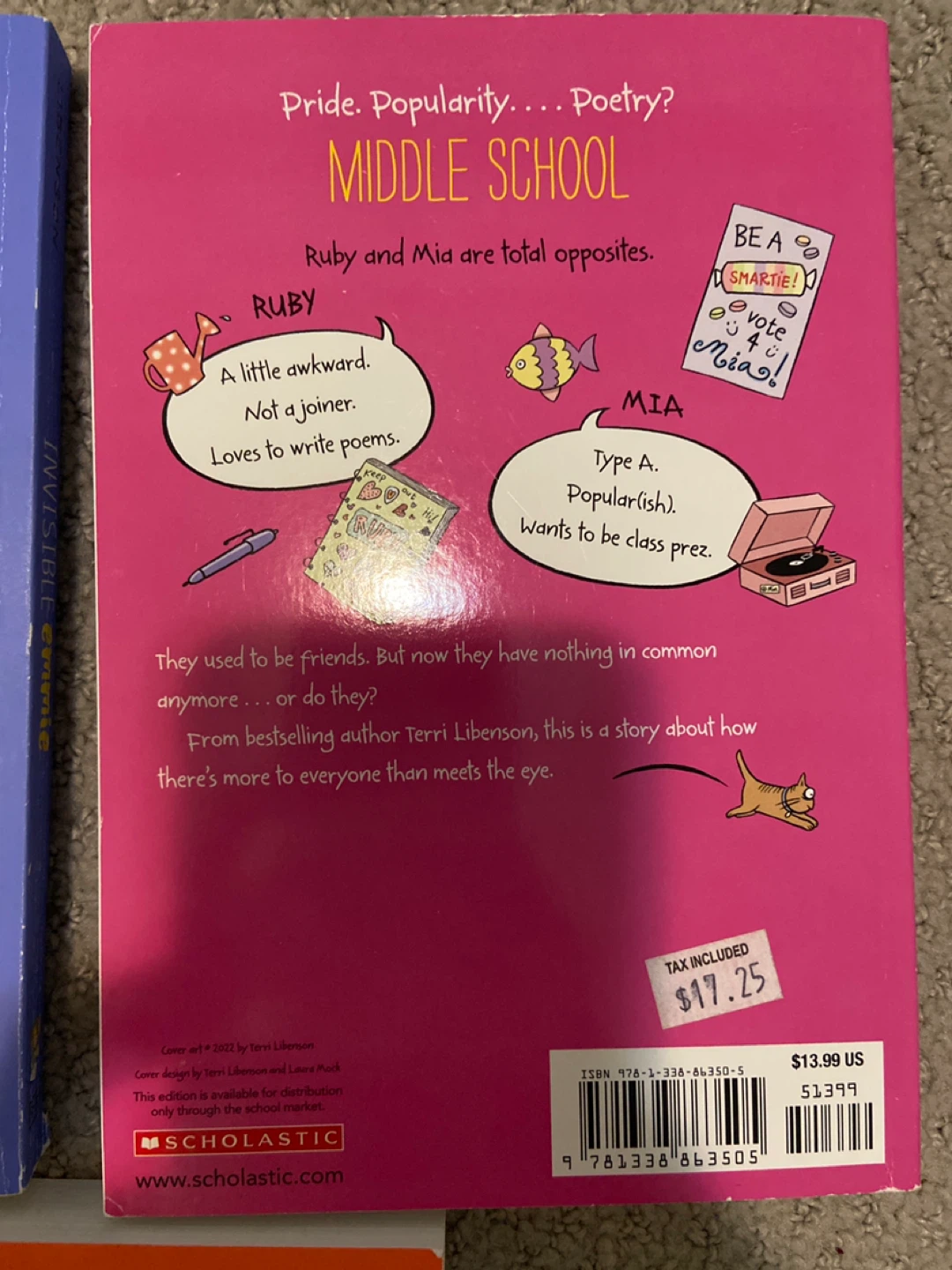 Terri Libenson Middle School Book Set - photo 3