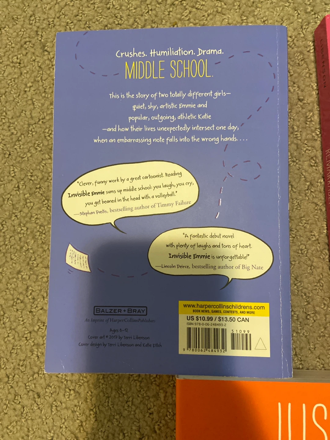 Terri Libenson Middle School Book Set - photo 2