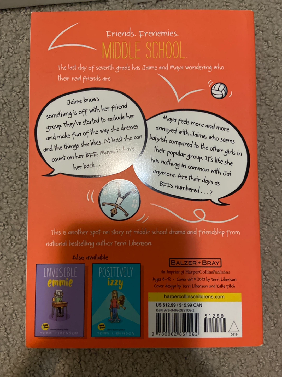 Terri Libenson Middle School Book Set - photo 4
