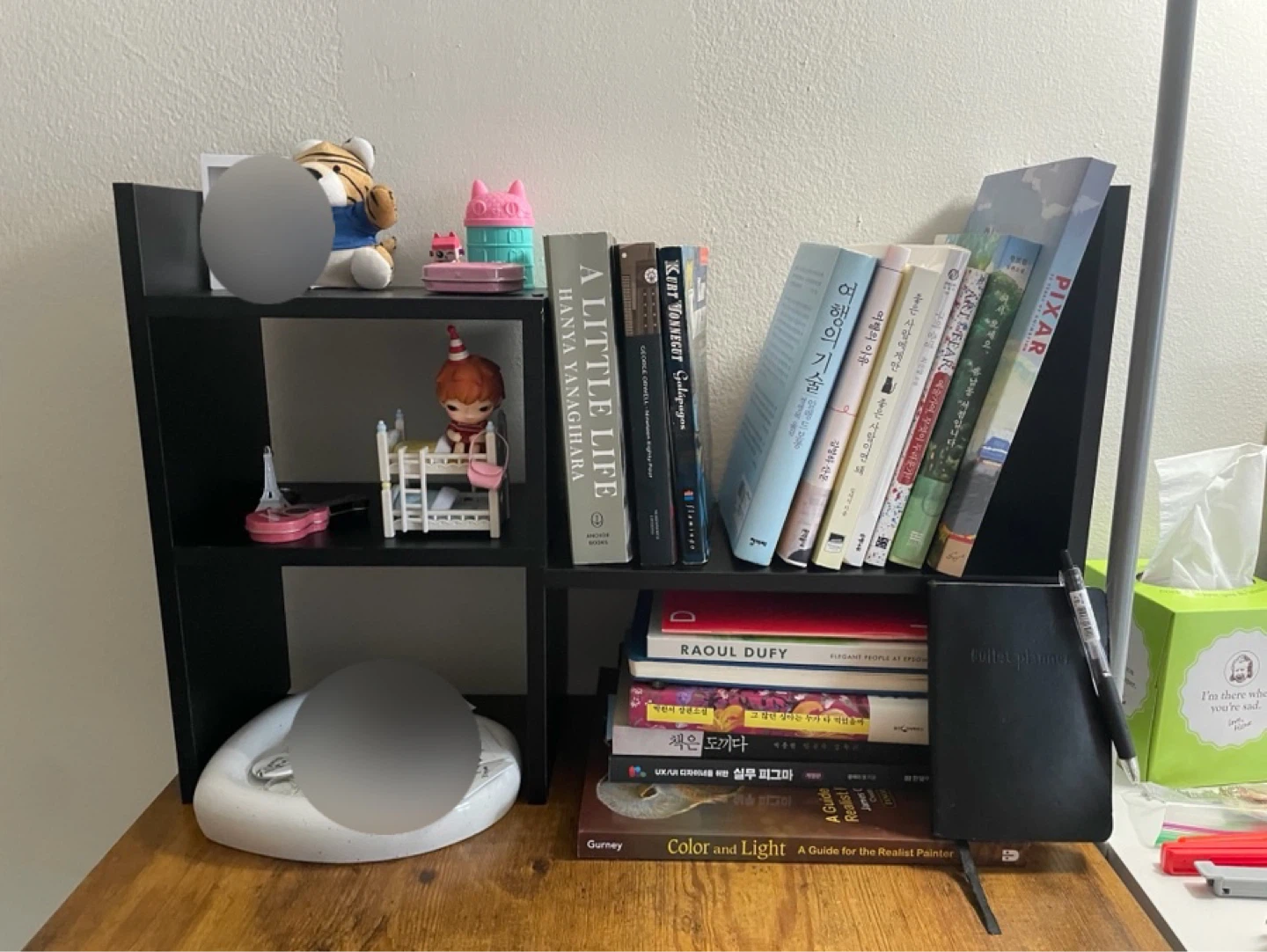 Black 2-Tier Desktop Shelf Organizer - photo 2