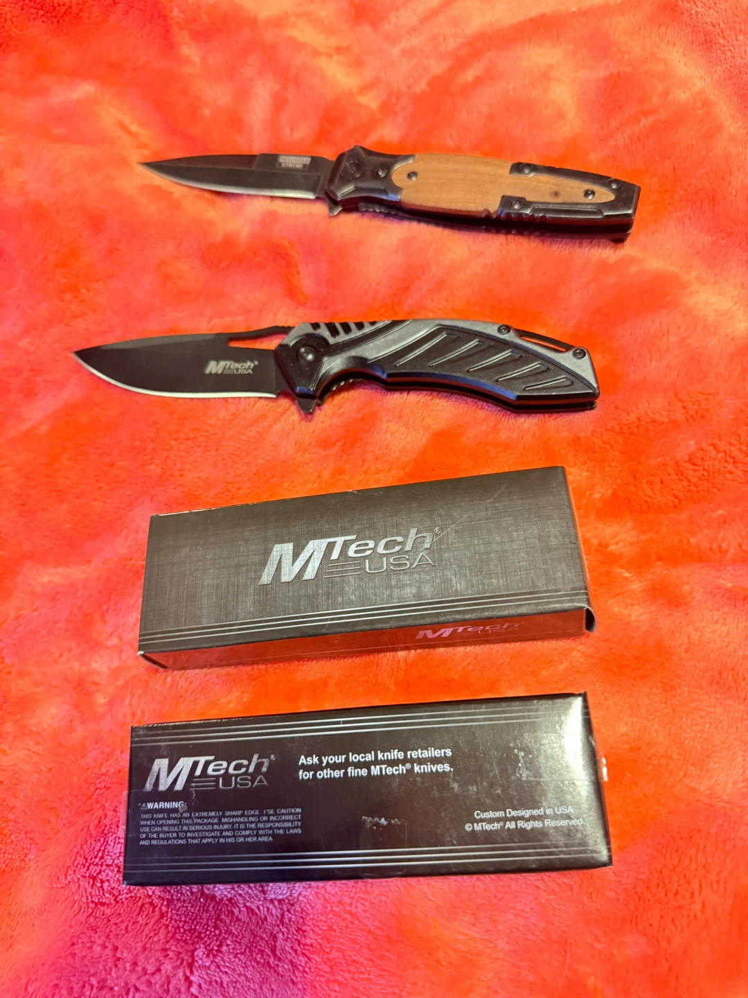 MTech USA Pocket Knives - Set of 2