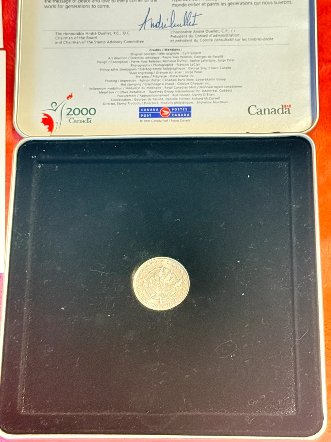 Canada Post Millennium Keepsake 1999-2000 - photo 2