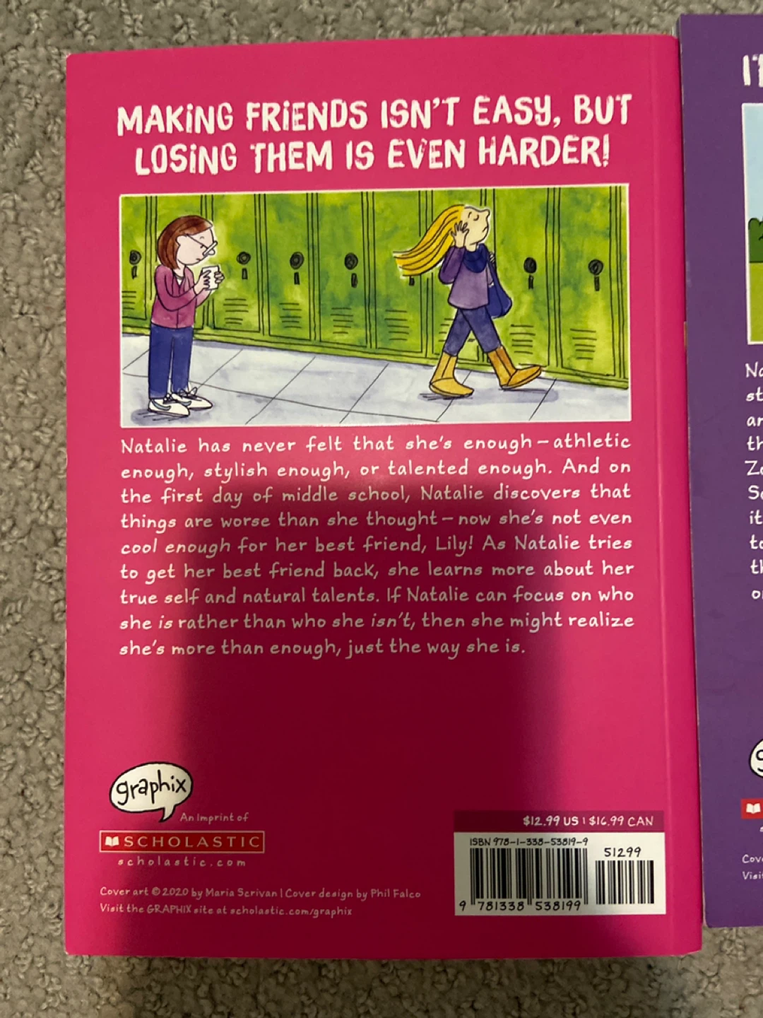 Nat For Nothing & Nat Enough Books by Maria Scrivan - photo 3