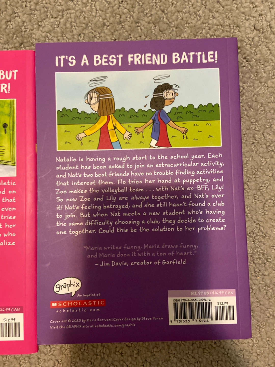 Nat For Nothing & Nat Enough Books by Maria Scrivan - photo 4