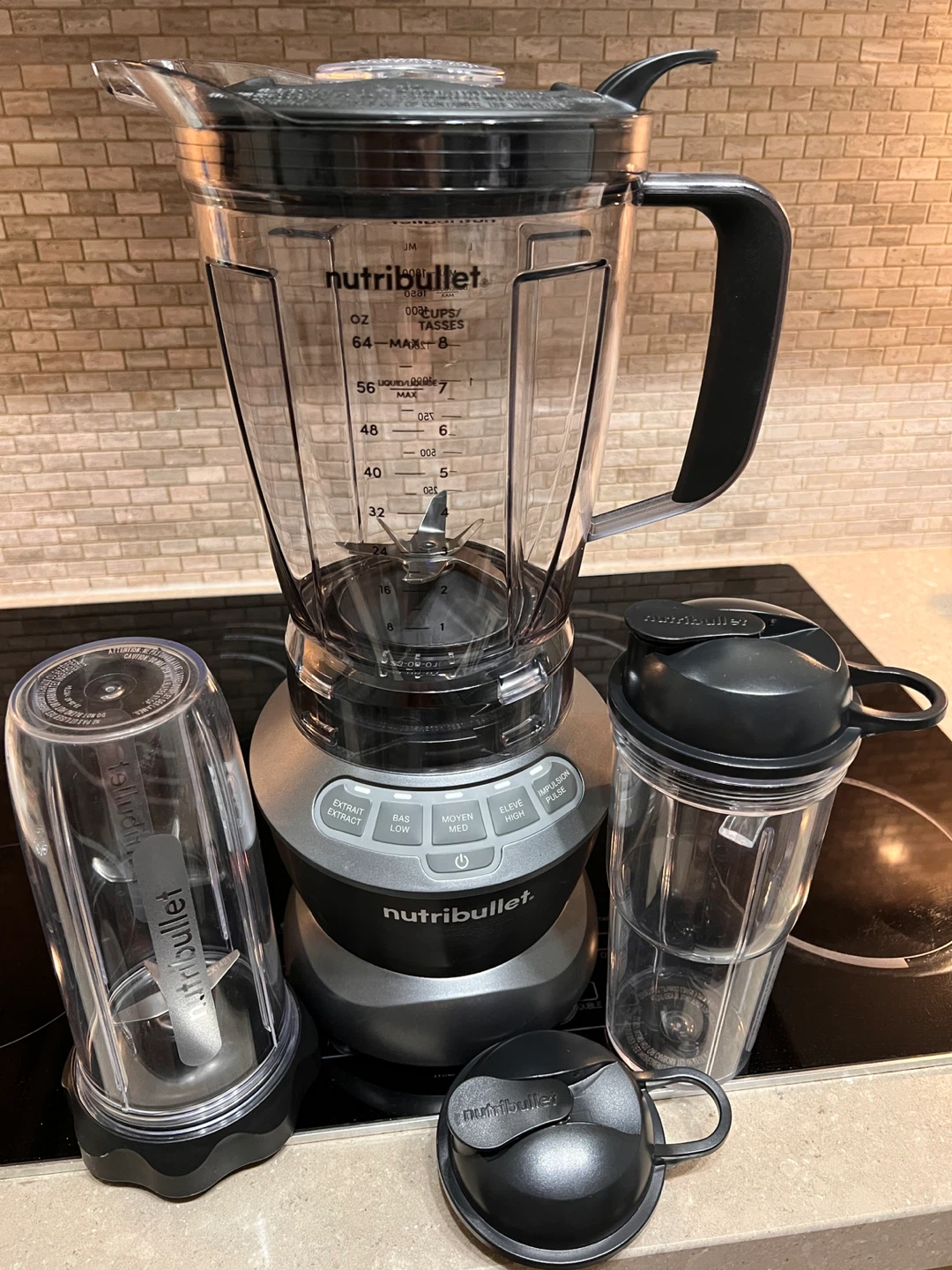 NutriBullet Blender Combo 1200W – Blender + Personal Cups - photo 2