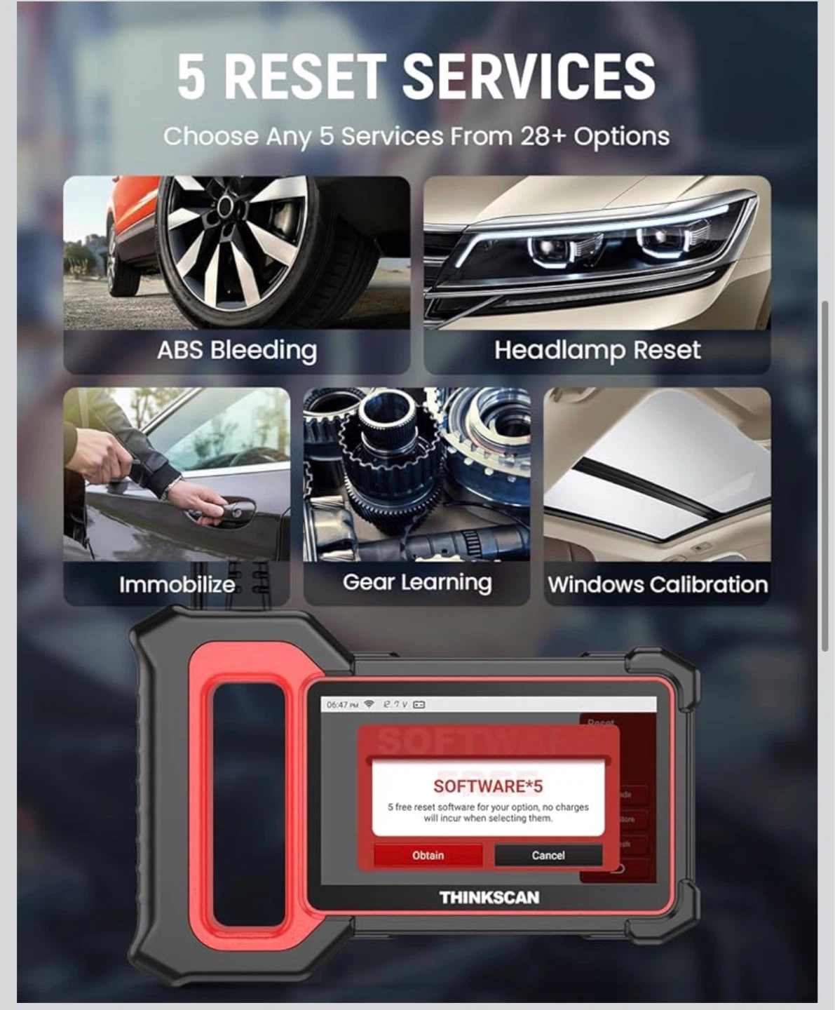 THINKCAR OBD2 Scanner - photo 3