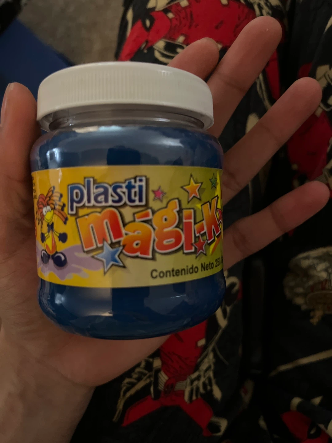Plasti Magi-K Blue Modelling Clay