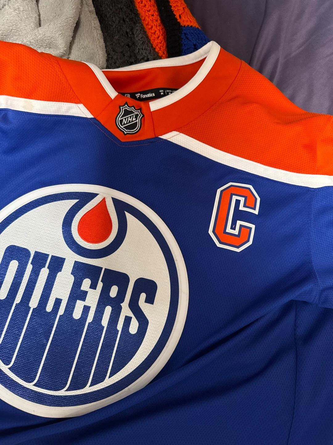 Edmonton Oilers McDavid #97 Signed Jersey
