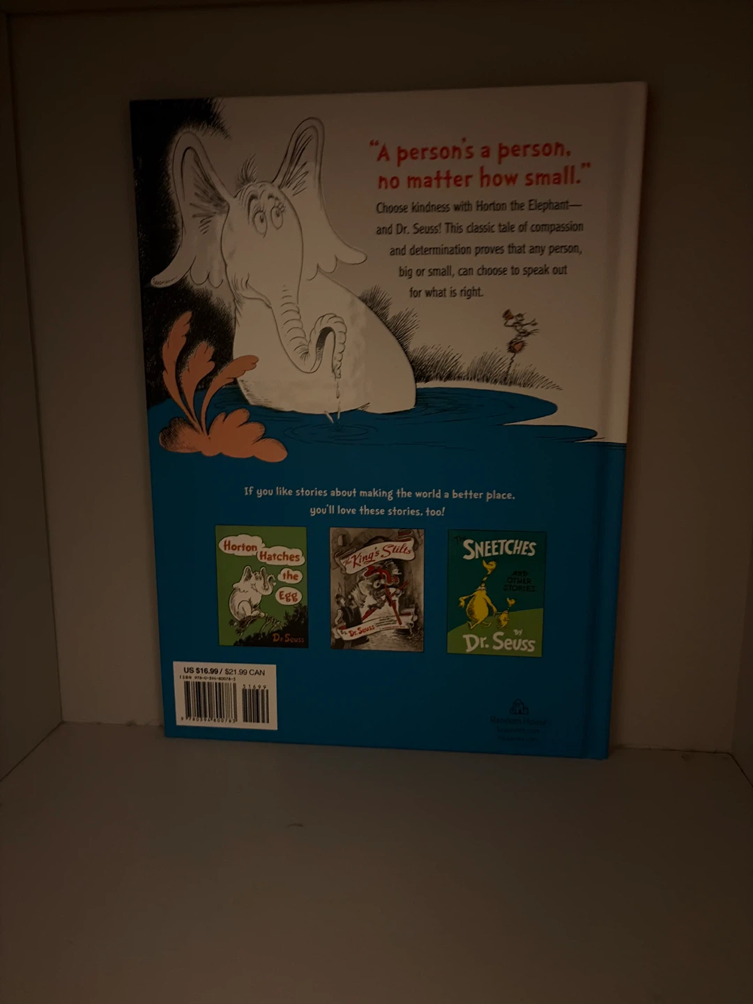 Dr. Seuss Horton Hears a Who! Book - photo 2